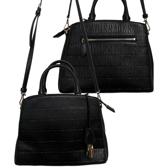 Dkny Bags Nwot Dkny Paige Medium Satchel Handbag Shoulder Bag Black